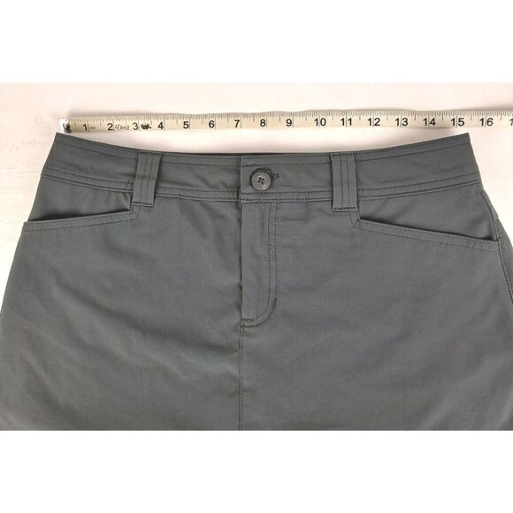 Eddie Bauer Women's Skort Skirt Stretch Size 6 Gray - Picture 4 of 8